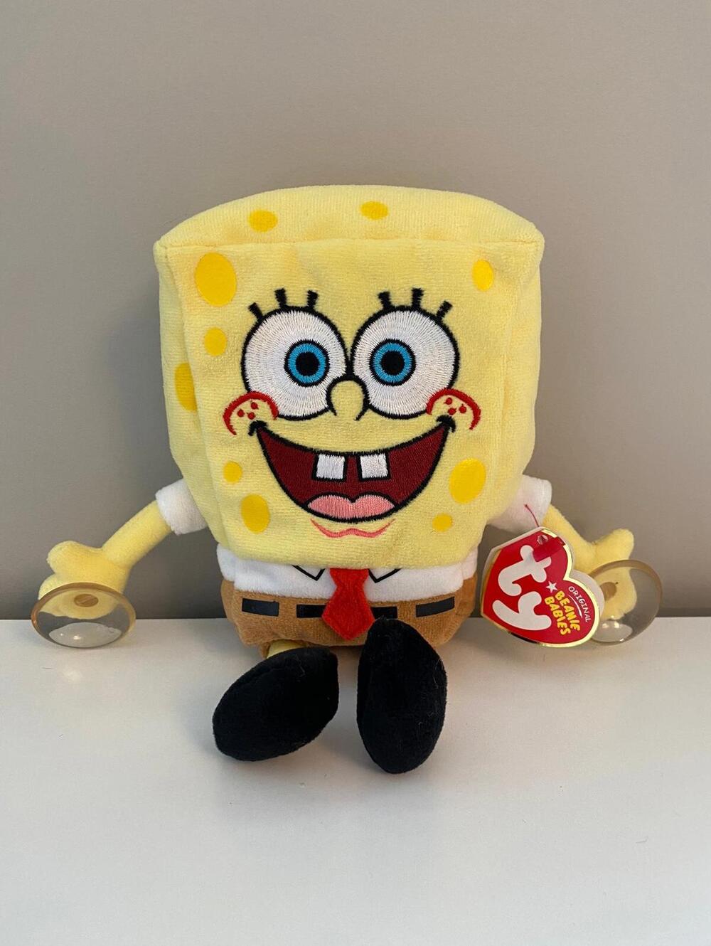 Ty Beanie Baby “SpongeBob SquarePants” - Stuck on you (8 inch)